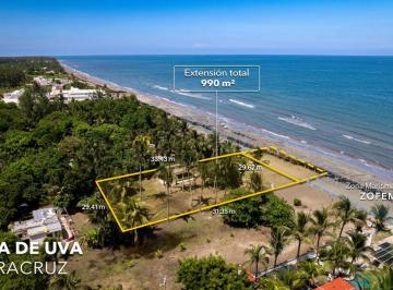 Terreno / Lote , Alvarado · Vendo Terreno en Mata de Uva con 29 m de Playa