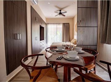 Departamento · 54m² · 1 Recámara · ¡Estudio con Jardín Privado en Tulum! Entrega Inmediata (Cerca de Av Kukulkán)