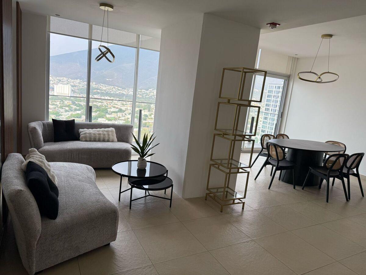 Departamento en Renta de 2r en Zona Sur (Torre Micropolis) en Monterrey. N. L.
