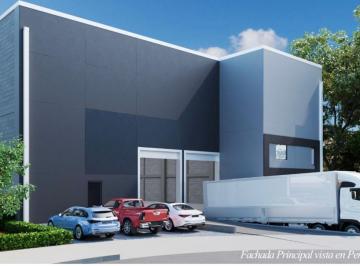 Bodega comercial , Apodaca · Bodega en Preventa en Apodaca en Parque Industrial con Área de Oficina y Rampa