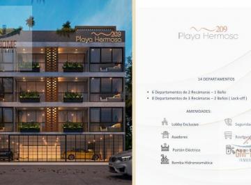 Departamento · 48m² · 2 Recámaras · 1 Estacionamiento · Departamento Playa Hermosa 209 - Dep 102