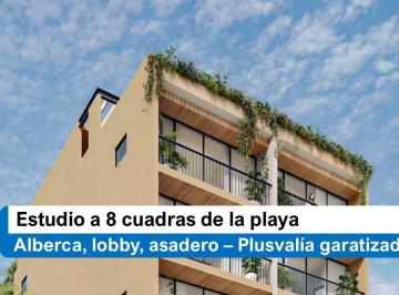 Departamento · 41m² · 1 Recámara · Estilo y Ubicación: Estudio Moderno a Pasos del Caribe Mexicano