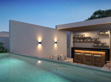Casa · 112m² · 3 Recámaras · 2 Estacionamientos · Casa en Venta con Rooftop y Piscina en Dzityá, Mérida