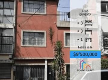Casa · 285m² · 3 Recámaras · 1 Estacionamiento · Casa en Venta Letrán Valle