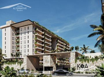 Departamento · 80m² · 2 Recámaras · 1 Estacionamiento · Departamento en Venta en Cancún, Koatowers, Av Prolongación La Luna, Álamos II