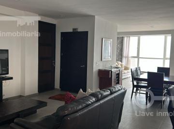 Departamento · 190m² · 3 Recámaras · Departamento Amueblado en Renta, en Malecón Costero, Fracc. Paraíso