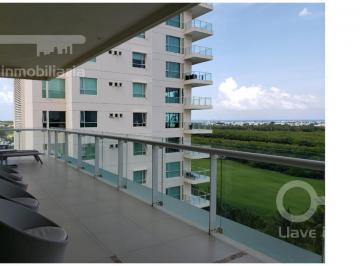 Departamento · 341m² · 4 Recámaras · Departamento en Venta, Zona Hotelera, Cancun