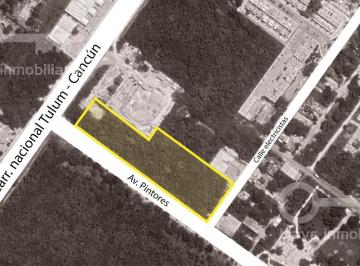 Terreno / Lote · 16250m² · Venta de Terreno de 16,250 m² en Av Pintores, Col. Industrial, Playa del Carmen, Quintana Roo.