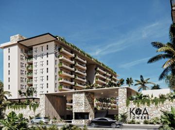 Departamento · 112m² · 2 Recámaras · 2 Estacionamientos · Preventa de Departamentos en Koa Towers, Cancún