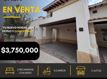 Casa · 214m² · 3 Recámaras · 2 Estacionamientos · Casa en Venta en Mayorazgo La Rioja