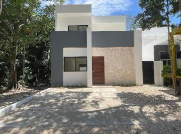 Casa de 2 habitaciones, Puerto Morelos · En Venta Casa en Cancún Rumbo a Puerto Morelos de 162 m² a Estrenar Aldea Umm