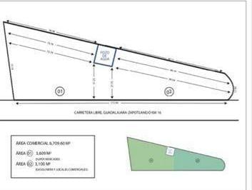 Terreno / Lote · 6709m² · Terreno en Venta en Carretera a Zapotlanejo