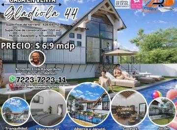 Casa de 3 habitaciones, Ixtapan de la Sal · Gladiola 44 Residencia Nueva con Acabados de Alta Calidad, Alberca, Jacuzzi Climatizado y Jardín.