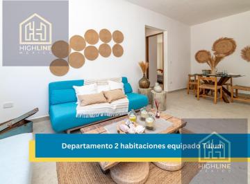 Departamento · 102m² · 2 Recámaras · 1 Estacionamiento · Departamento en Venta Tulum 2 Recamaras con Alberca