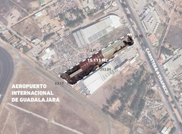 Terreno industrial , Tlajomulco de Zúñiga · Terreno Industrial de 15,111 m² con Bodega de 5,500 m² | Aeropuerto Gdl