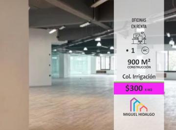Oficina · 900m² · 9 Estacionamientos · Oficinas en Renta Irrigación Polanco