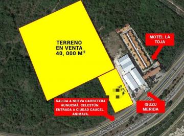Terreno / Lote 40000m² Venta Cd Caucel · Terreno de 40000 m² en Venta en El Periférico de Mérida, Yucatán con Seguridad