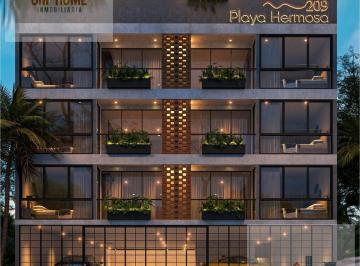 Departamento · 72m² · 3 Recámaras · 1 Estacionamiento · Departamento Playa Hermosa 209 - Dep 102