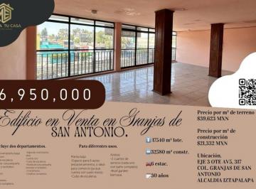 Edificio , Coyoacán · Edificio en Venta en Granjas de San Antonio. Uso de Suelo Mixto