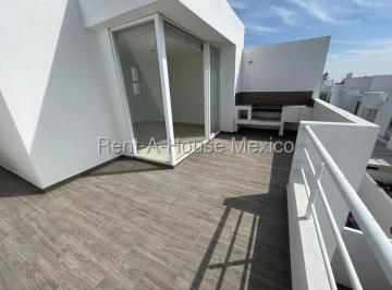 Casa en condominio de 3 habitaciones, El Marqués · Casa en Renta en Zakia Queretaro | 3 Rec + 1 Rec o Estudio en 3er Nivel | 3.5 Baños | Roof Garden Yr