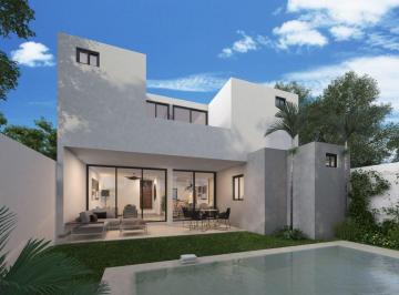 Casa de 3 habitaciones, Mérida · Casa de Dos Plantas con Alberca Privada, en Venta en Temozón Norte, Mérida