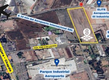 Terreno industrial , Tlajomulco de Zúñiga · Terreno Industrial en Venta en Aeropuerto - Camino Viejo a Los Laureles 75
