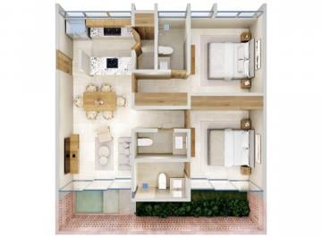 Departamento de 2 habitaciones, Mérida · Departamento en Venta Entrega Inmediata
