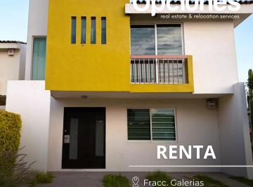 Casa en Renta de 3 habitaciones Los Rangeles · Casa en Renta en Fracc. Residencial Galerías