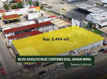 Terreno / Lote , Villahermosa · Terreno Comercial en Venta en Av Ruiz Cortines F - 1157