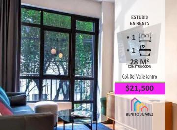 Departamento · 28m² · Estudios Amueblados con Estupendas Amenidades