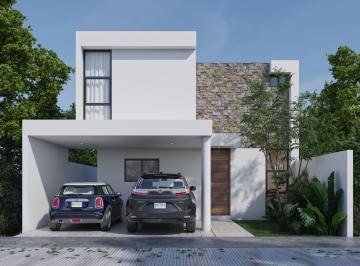 Casa · 191m² · 4 Recámaras · 2 Estacionamientos · Venta de Casa en Gran Bossco Merida Yucatan Conkal