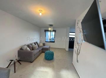 Departamento de 3 habitaciones, Querétaro · Renta. El Refugio - Casa Amueblada con Sala de Tv o Estudio y 3 Recámaras
