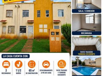 Casa · 67m² · 2 Recámaras · 1 Estacionamiento · Casa en Fracc. Mision del Mar, Mar de La Serenidad