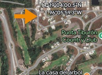 Terreno / Lote · 1083m² · Terreno en Venta en Punta Tiburón Riviera Veracruzana Alvarado Veracruz