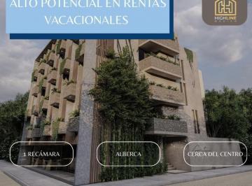 Departamento · 80m² · 2 Recámaras · 1 Estacionamiento · Departamento en Tulum 1 Habitacion con Alberca Privada - Alta Rentabilidad Entrega Inmediata