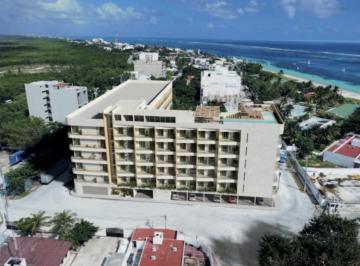 Departamento · 49m² · 1 Recámara · 1 Estacionamiento · Departamento en Venta 1 Habitacion en Puerto Morelos Vista Al Mar Alberca Gym Ubicacion y Precio