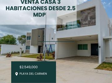 Casa · 112m² · 3 Recámaras · Casa en Playa del Carmen