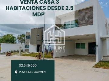 Casa · 112m² · 3 Recámaras · Casa en Playa del Carmen
