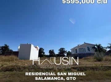 Terreno / Lote · 230m² · Terreno en Venta, Residencial San Miguel. Salamanca, Gto.