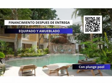 Departamento · 91m² · 2 Recámaras · 1 Estacionamiento · Departamento en Venta Tulum 2 Recámaras con Enganche del 15%