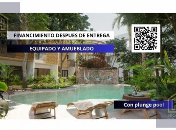 Departamento · 91m² · 2 Recámaras · 1 Estacionamiento · Departamento en Venta Tulum 2 Recámaras con Enganche del 15%