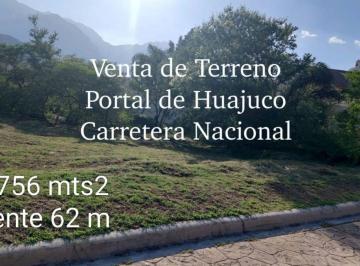 Terreno / Lote , Monterrey · Terreno Residencial Portal Huajuco Zona Herradura