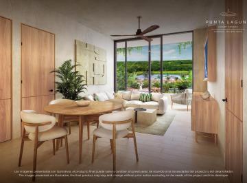 Departamento · 84m² · 2 Recámaras · Departamento de 2 Recamaras de Lujo en Corasol Playa del Carmen