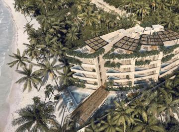 Departamento · 92m² · 2 Recámaras · Departamento en Preventa Frente Al Mar 2 Recámaras en Bahía Tankah