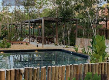 Departamento · 134m² · 2 Recámaras · 2 Estacionamientos · Casa en Venta en Tulum 2 Habitaciones con 2 Albercas Para Adultos y Niños Zona de Alta Plusvalía