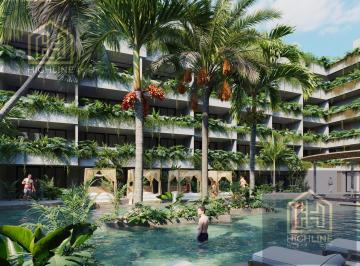 Departamento · 59m² · 2 Recámaras · 2 Estacionamientos · Departamento en Venta en Tulum 2 Habitaciones con Spa, Gym, Opotrunidad con Excelente Retorno de Inv
