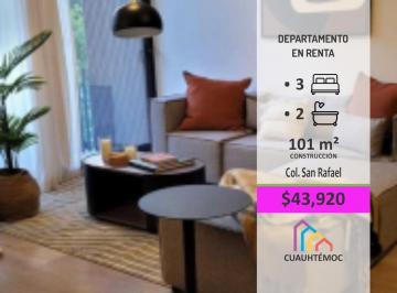 Departamento · 3 Recámaras · Lujosos Departamentos Nuevos en San Rafael