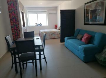Departamento de 1 habitación, Solidaridad · Se Renta Penthouse con Terraza Privada