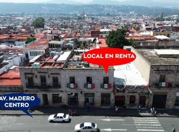 Local comercial , Morelia · Local en Renta en Morelia, Av Madero, Centro Histórico