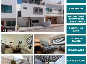 Casa en condominio de 3 habitaciones, Querétaro · Casa con 130 m² Superficie de Terreno y 3 Recámaras en Venta en Milenio III, Privada, Amenidades.